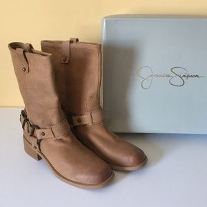 Jessica Simpson suede boots new size 8 1/2